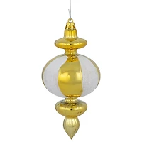 Northlight 6in Shiny Finial 8-pc Christmas Ornament