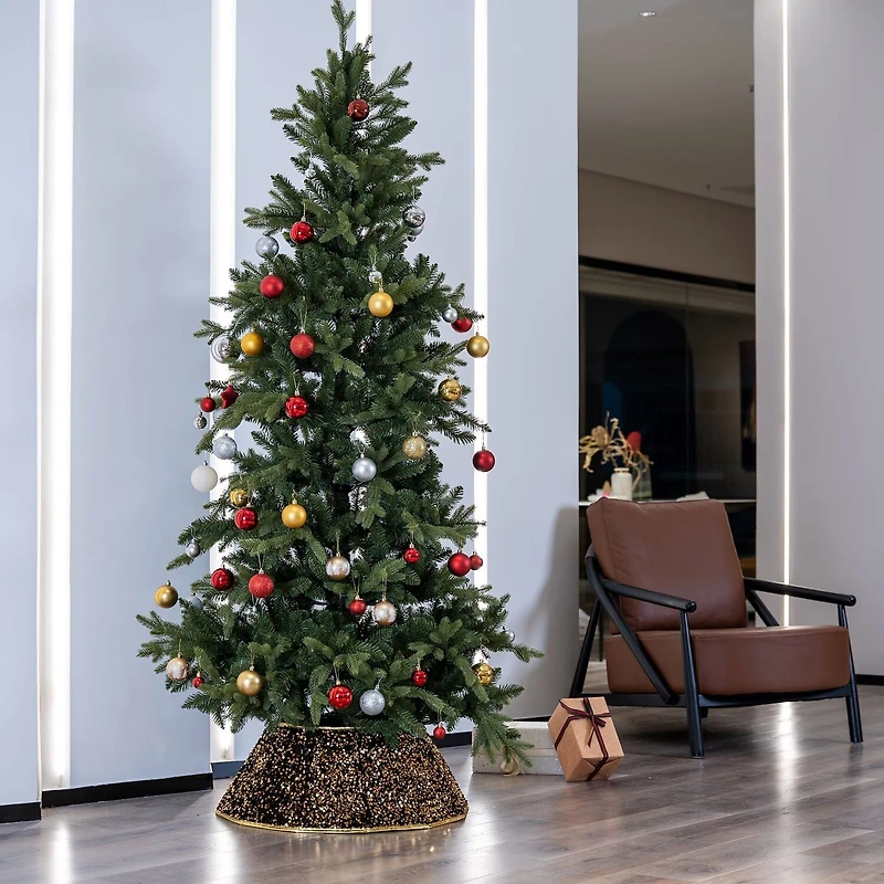Northlight 26in Hexagonal Christmas Tree Collar