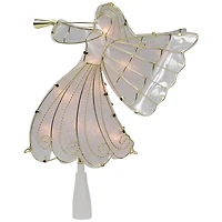 Northlight 10in Angel  Warm White Lights Christmas Tree Topper