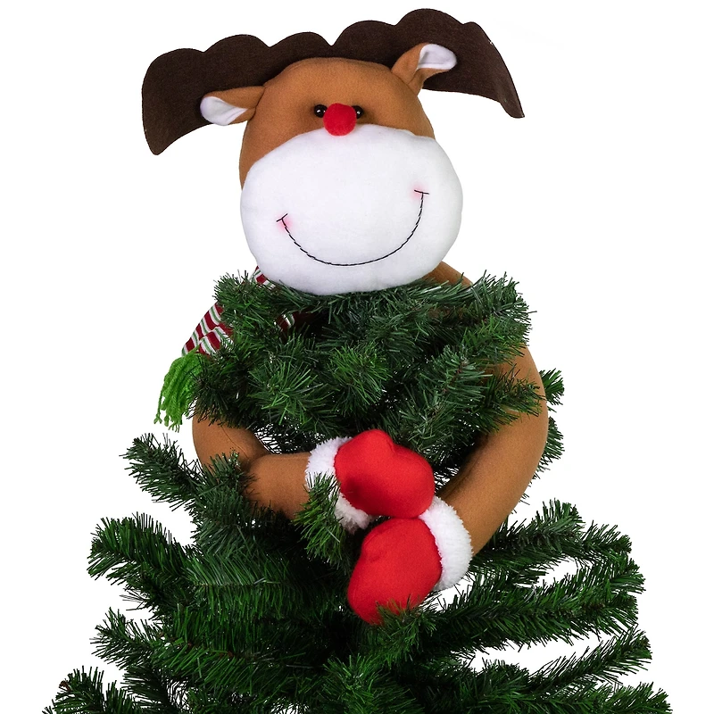 Northlight 26in Plush Reindeer Christmas Tree Topper
