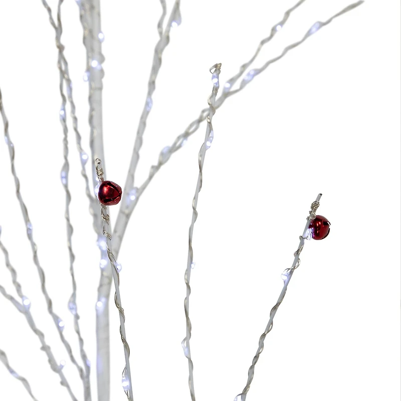 Northlight 6ft Jingle Bells Pre-Lit Christmas Indoor Garland
