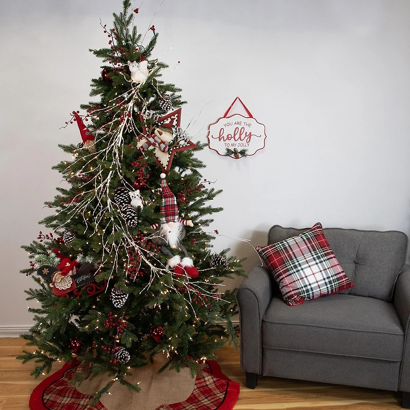 Northlight Jingle Bells Pre-Lit Christmas Indoor Garland