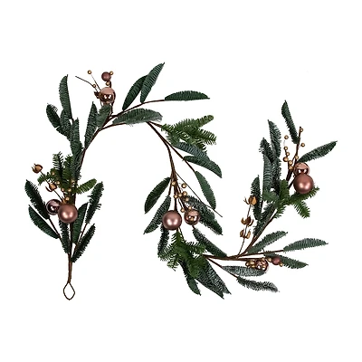 Northlight 6ft Ball Unlit Christmas Indoor Garland