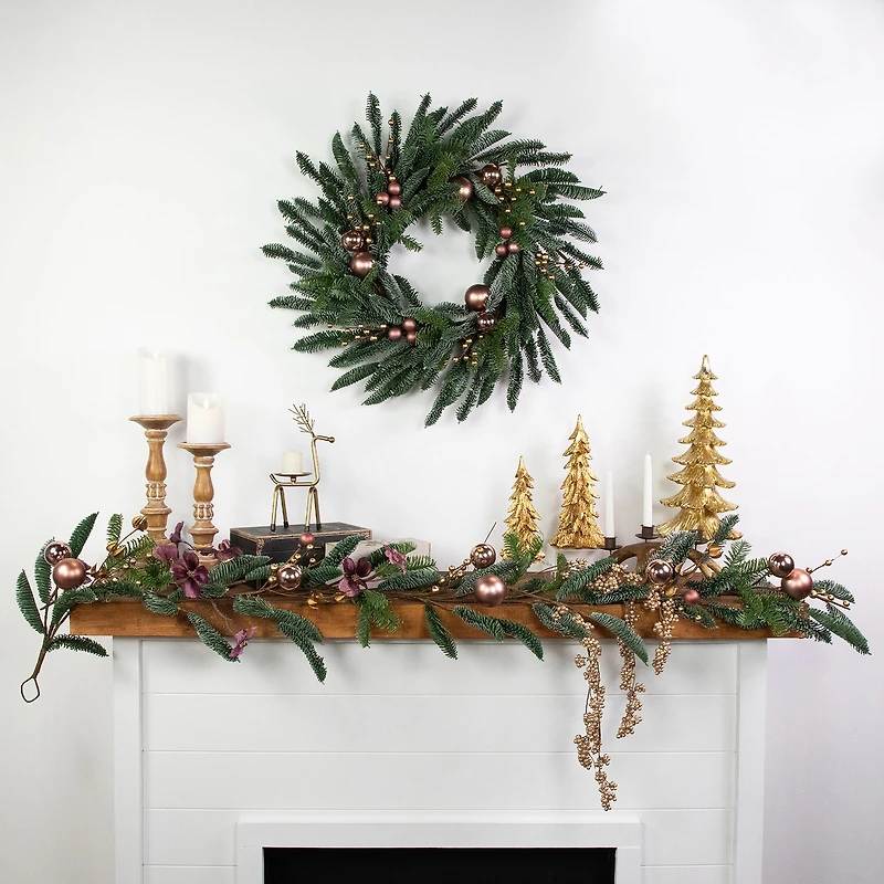 Northlight 6ft Ball Unlit Christmas Indoor Garland