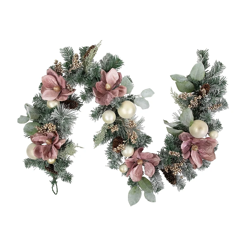Northlight Frosted Pine Artificial Christmas Indoor Garland