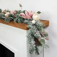 Northlight Frosted Pine Artificial Christmas Indoor Garland