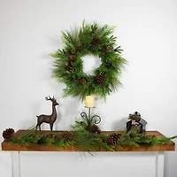 Northlight Jingle Bells And Pinecones Christmas Indoor Garland