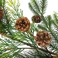 Northlight Jingle Bells And Pinecones Christmas Indoor Garland