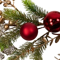 Northlight Ball Glittered Christmas Indoor Garland