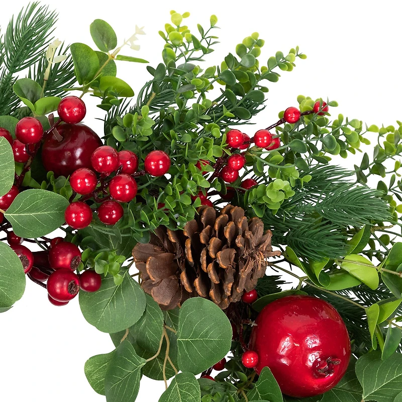 Northlight Boxwood And Pine Wreath