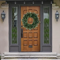 Northlight 36in Blue Spruce Unlit Wreath