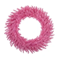Northlight Pink Spruce Unlit Wreath