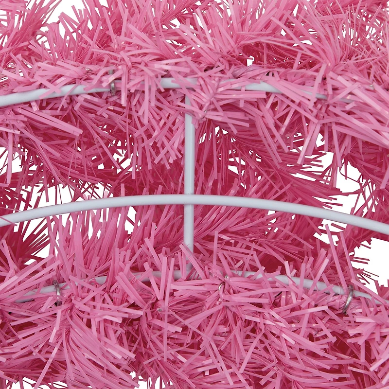 Northlight Pink Spruce Unlit Wreath