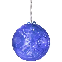 Northlight Handing Crystal Blue Led Lighted Christmas Yard Art