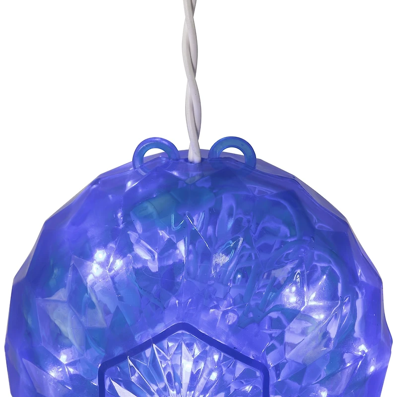 Northlight Handing Crystal Blue Led Lighted Christmas Yard Art