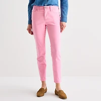 St. John's Bay Womens Mid Rise Skinny Fit Jean