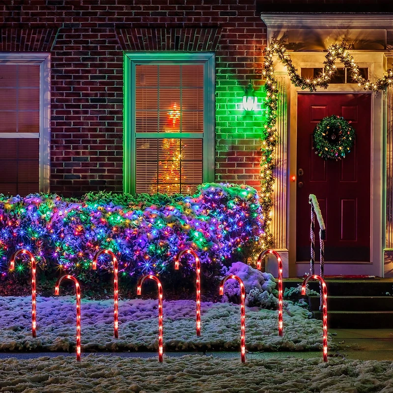 Northlight Candy Cane Christmas Yard Art