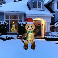 Northlight Gingerbread Man Christmas Inflatable