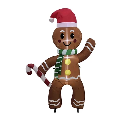 Northlight Gingerbread Man Christmas Inflatable