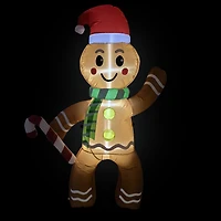Northlight Gingerbread Man Christmas Inflatable