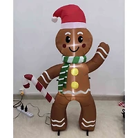 Northlight Gingerbread Man Christmas Inflatable