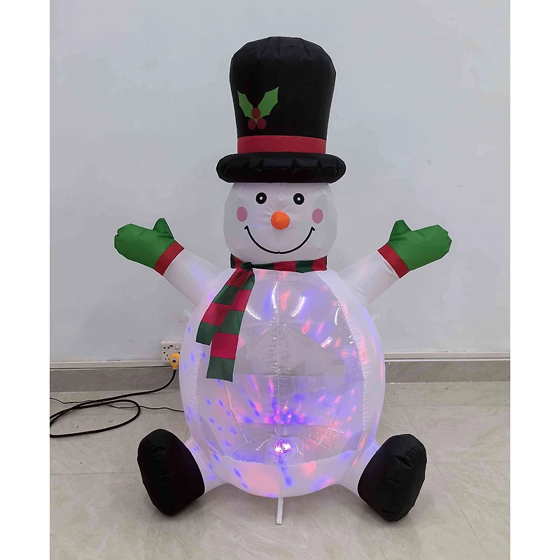 Northlight Snowman With Hat Christmas Inflatable