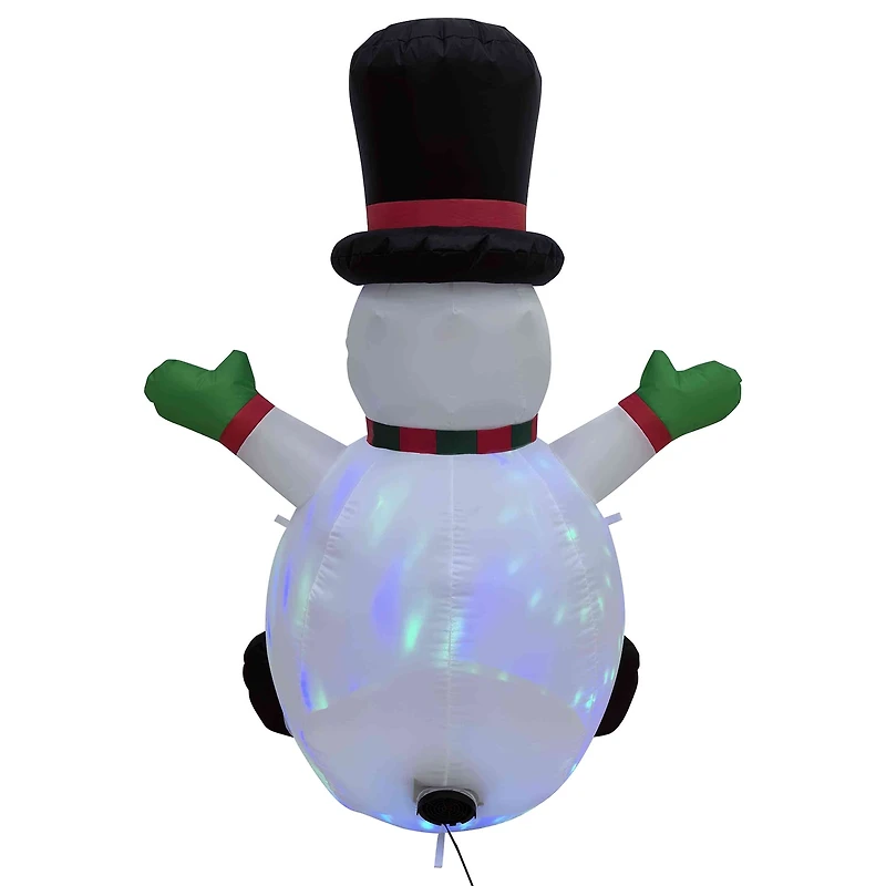 Northlight Snowman With Hat Christmas Inflatable