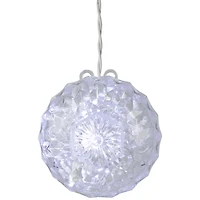 Northlight White Led Lighted Crystal Christmas Yard Art