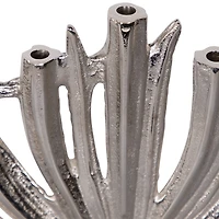 Northlight 15.5" Metal Menorah Candle Holder