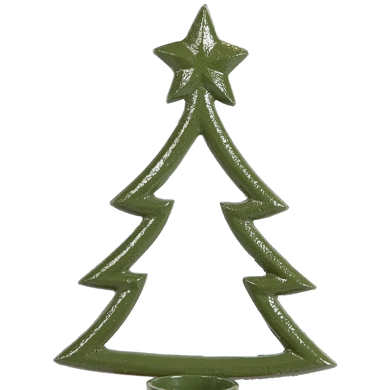 Northlight 9.5" Metal Tealight Candle Holder