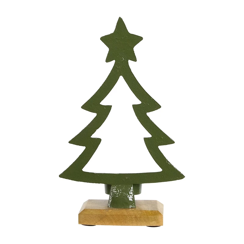 Northlight 9.5" Metal Tealight Candle Holder