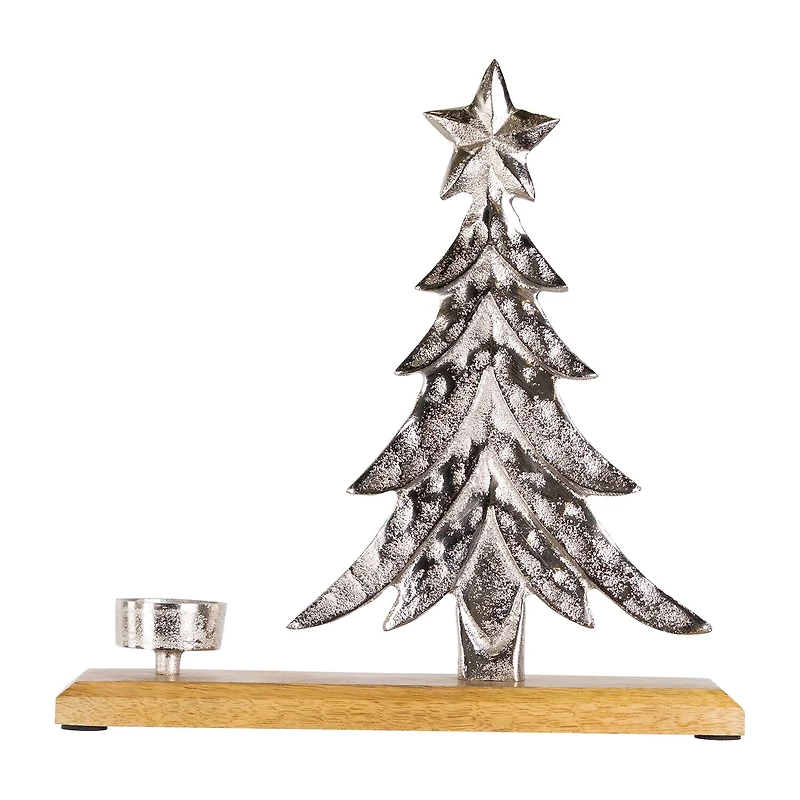Northlight 11.5" Metal Tealight Candle Holder