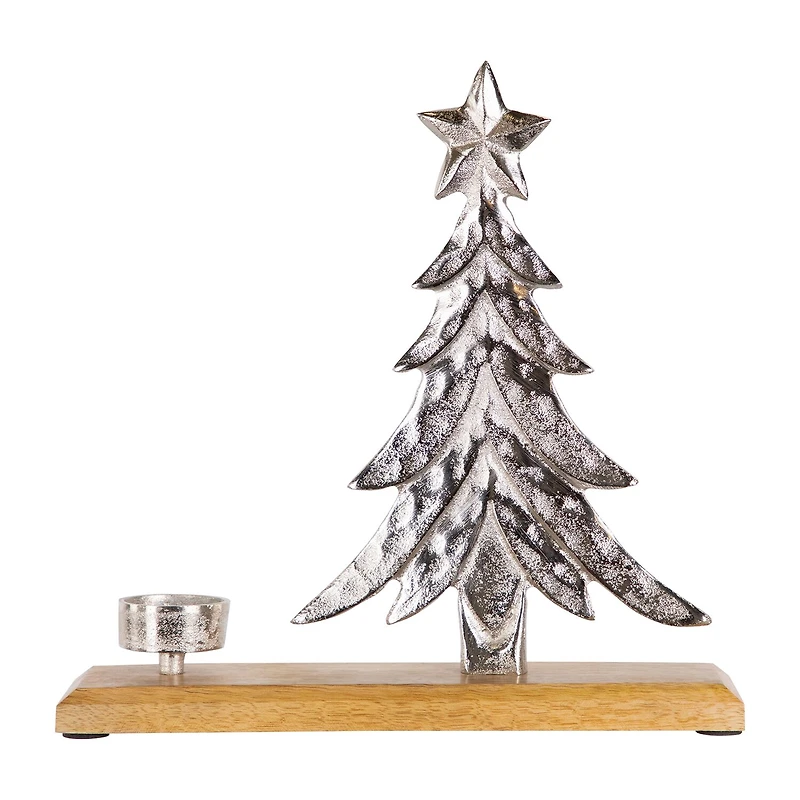 Northlight 11.5" Metal Tealight Candle Holder
