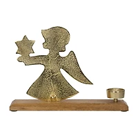 Northlight 12" Angel Tealight Candle Holder