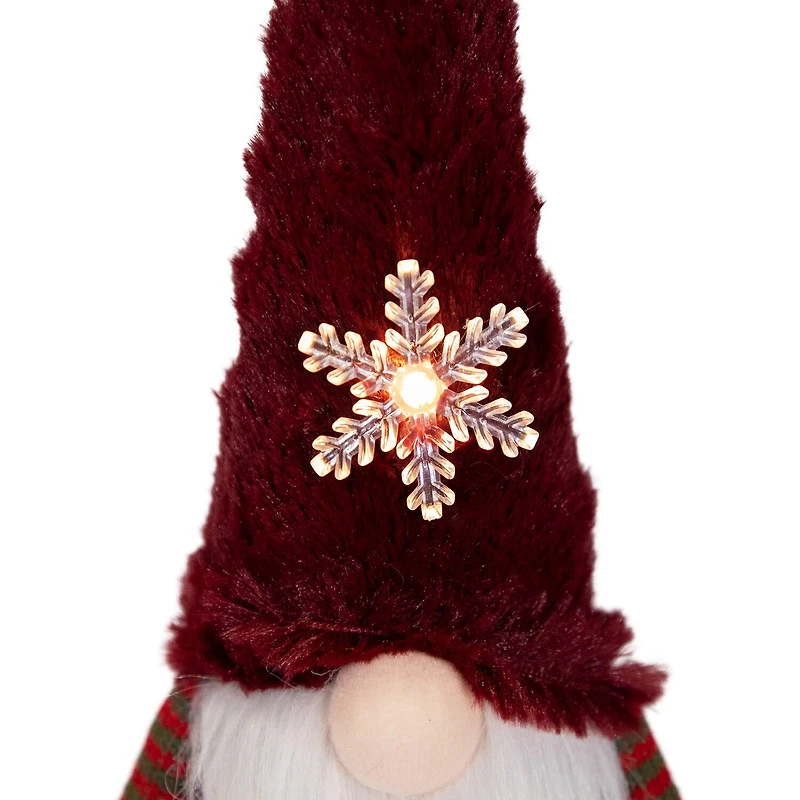 Northlight 13" Led Snowflake Christmas Gnome