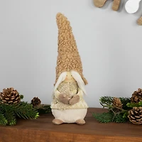 Northlight 11.5" Girl With Hat Christmas Gnome