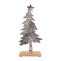 Northlight Embossed Swaying Metal Christmas Tabletop Tree