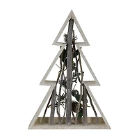 Northlight 17.5" Tree Pinecones Christmas Tabletop Tree
