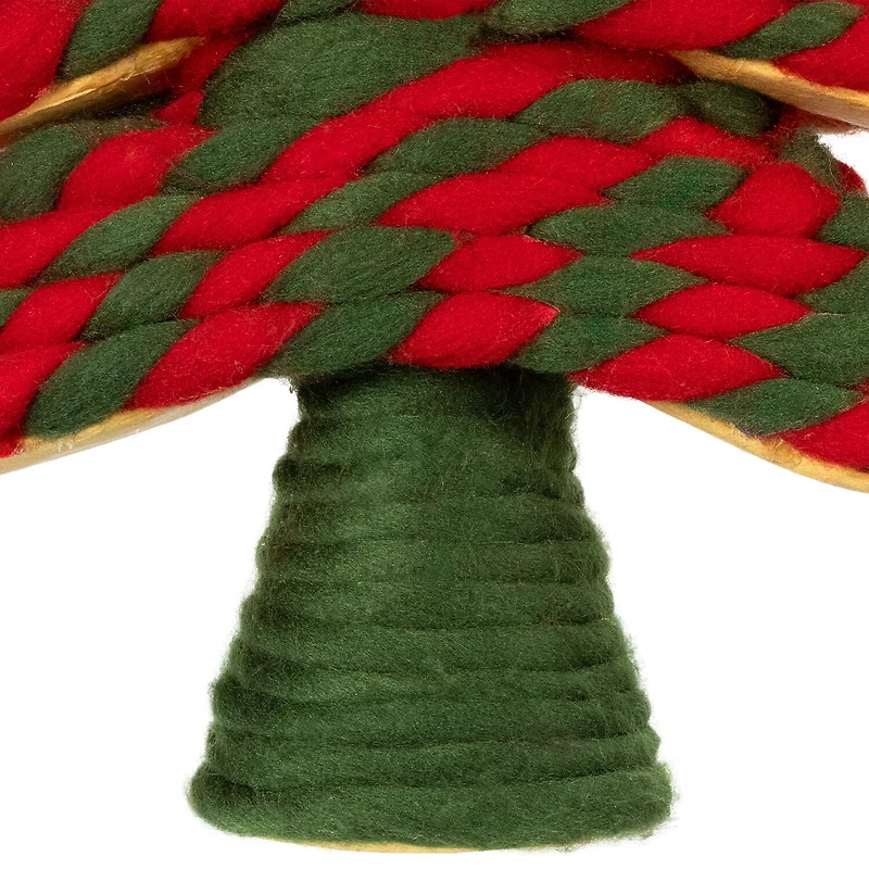 Northlight Twisted Yarn Plush Christmas Tabletop Tree