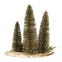 Northlight 10.25" Brush Christmas Tabletop Tree