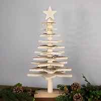 Northlight Star Cut Outs Wooden Christmas Tabletop Tree