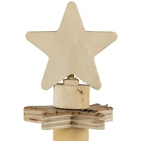 Northlight Star Cut Outs Wooden Christmas Tabletop Tree