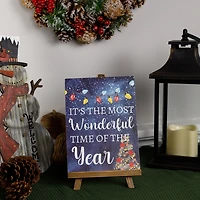 Northlight Wonderful Time Of The Year Christmas Tabletop Decor