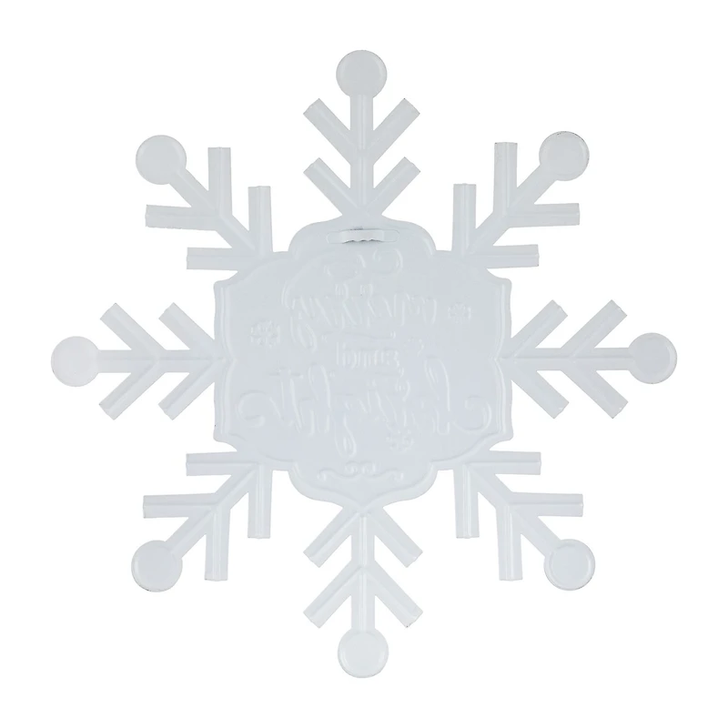 Northlight 15.75" Snowflake Wall Sign