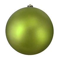 8'' Kiwi Green Shatterproof Matte Commercial Christmas Ball Ornament (200mm)
