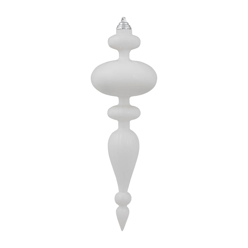 Northlight 14" Shatterproof Finial 4-pc. Christmas Ornament