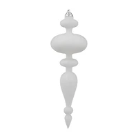 Northlight 14" Shatterproof Finial 4-pc. Christmas Ornament