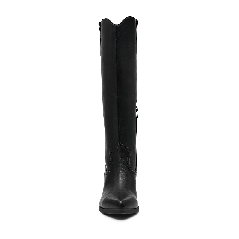 DV8 Womens Kyna Stacked Heel Cowboy Boots