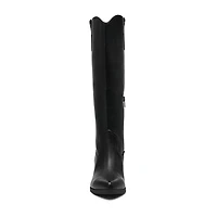 DV8 Womens Kyna Stacked Heel Cowboy Boots