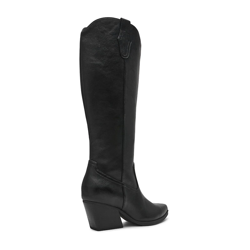 DV8 Womens Kyna Stacked Heel Cowboy Boots
